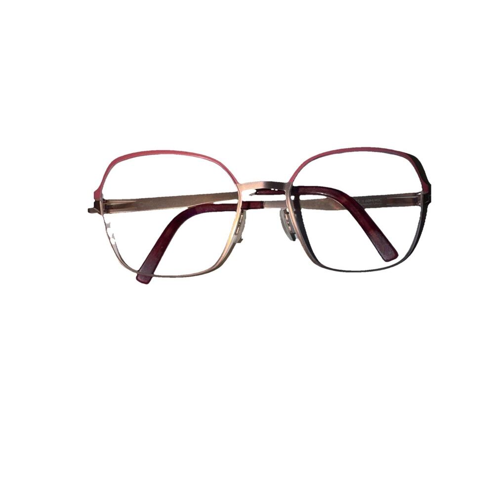 Ovvo Optics 3935 Coral / 14k‎ Gold Handmade Titanium Eyeglass Frame FRAMES ONLY